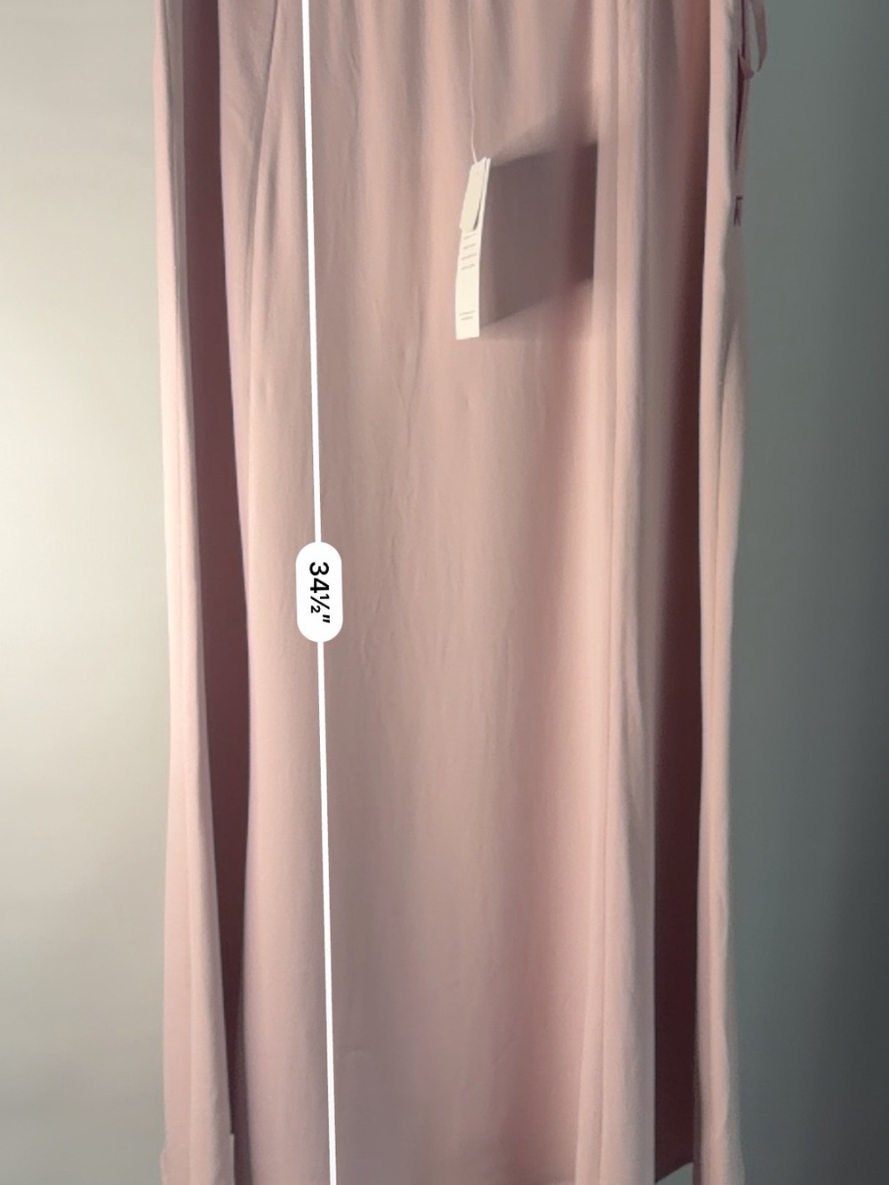 Eileen Fisher Blush Pink Maxi Slip Skirt - Picture 6 of 6